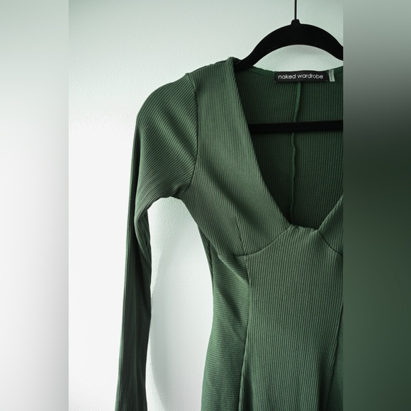 Naked Wardrobe Ribbed Bodysuit - Picture 4 of 5